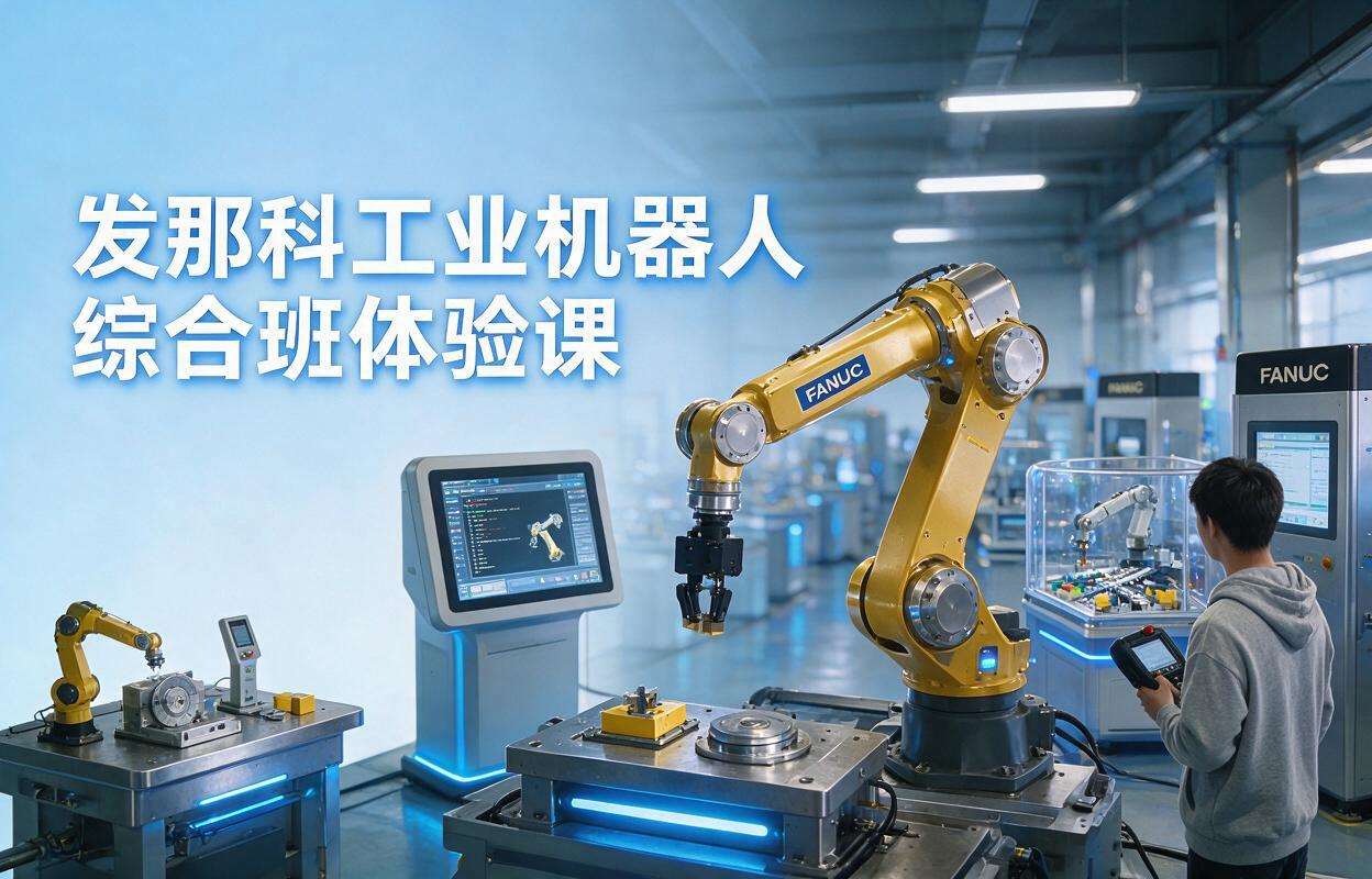 发那科工业机器人综合班体验课