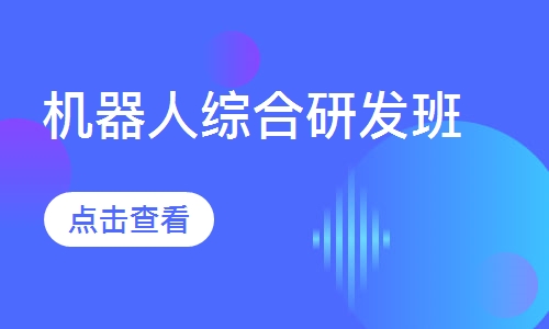 机器人综合研发班